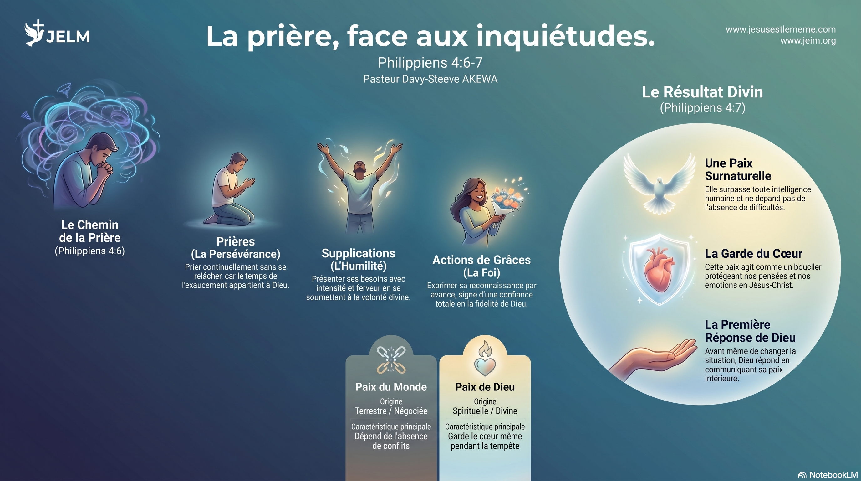 [Boite à outils] - La prière face aux inquiétudes